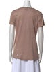 Iro Linen Scoop Neck T-Shirt