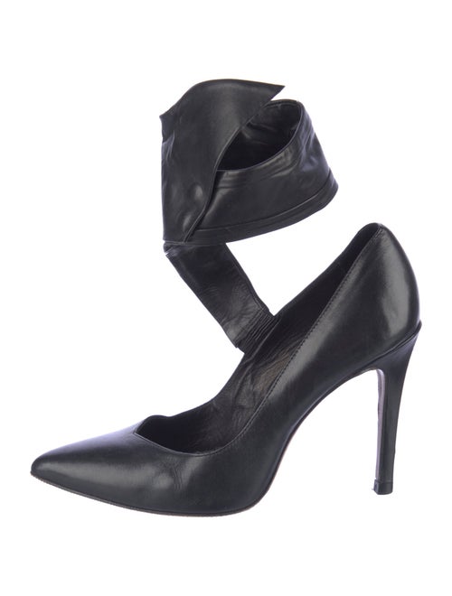 Iro Leather Printed Pumps