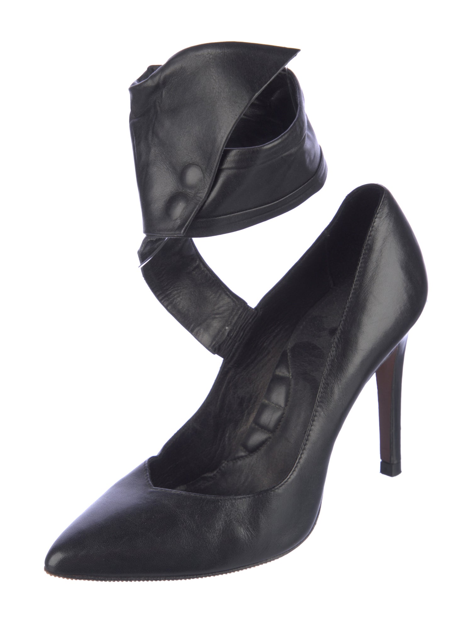 Iro Leather Printed Pumps