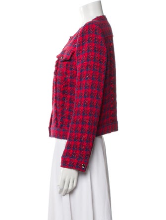 Iro Tweed Pattern Evening Jacket