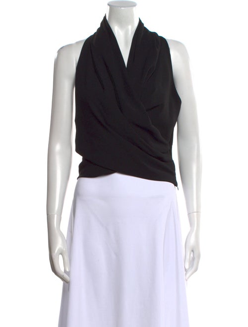 Iro V-Neck Sleeveless Crop Top