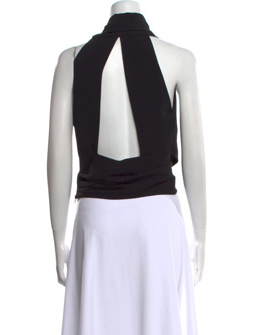 Iro V-Neck Sleeveless Crop Top