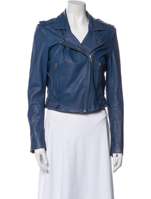 Iro Lamb Leather Biker Jacket