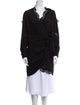Iro Lace Trim Embellishment Robe