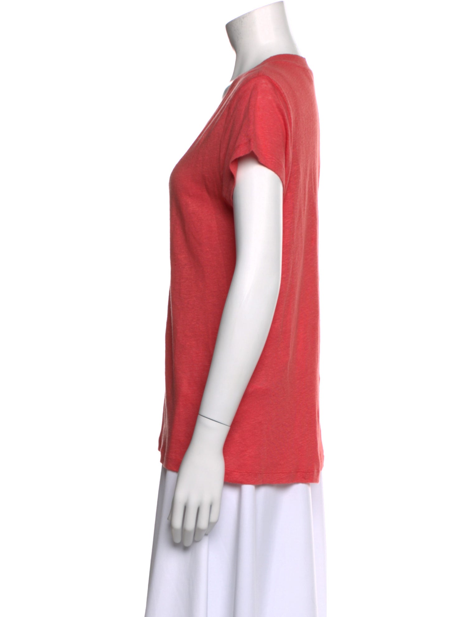 Iro Linen V-Neck T-Shirt