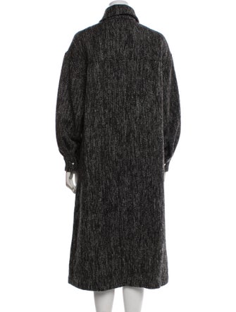 Iro Virgin Wool Faux Fur Coat