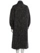 Iro Virgin Wool Faux Fur Coat