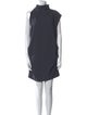 Iro Mock Neck Knee-Length Dress