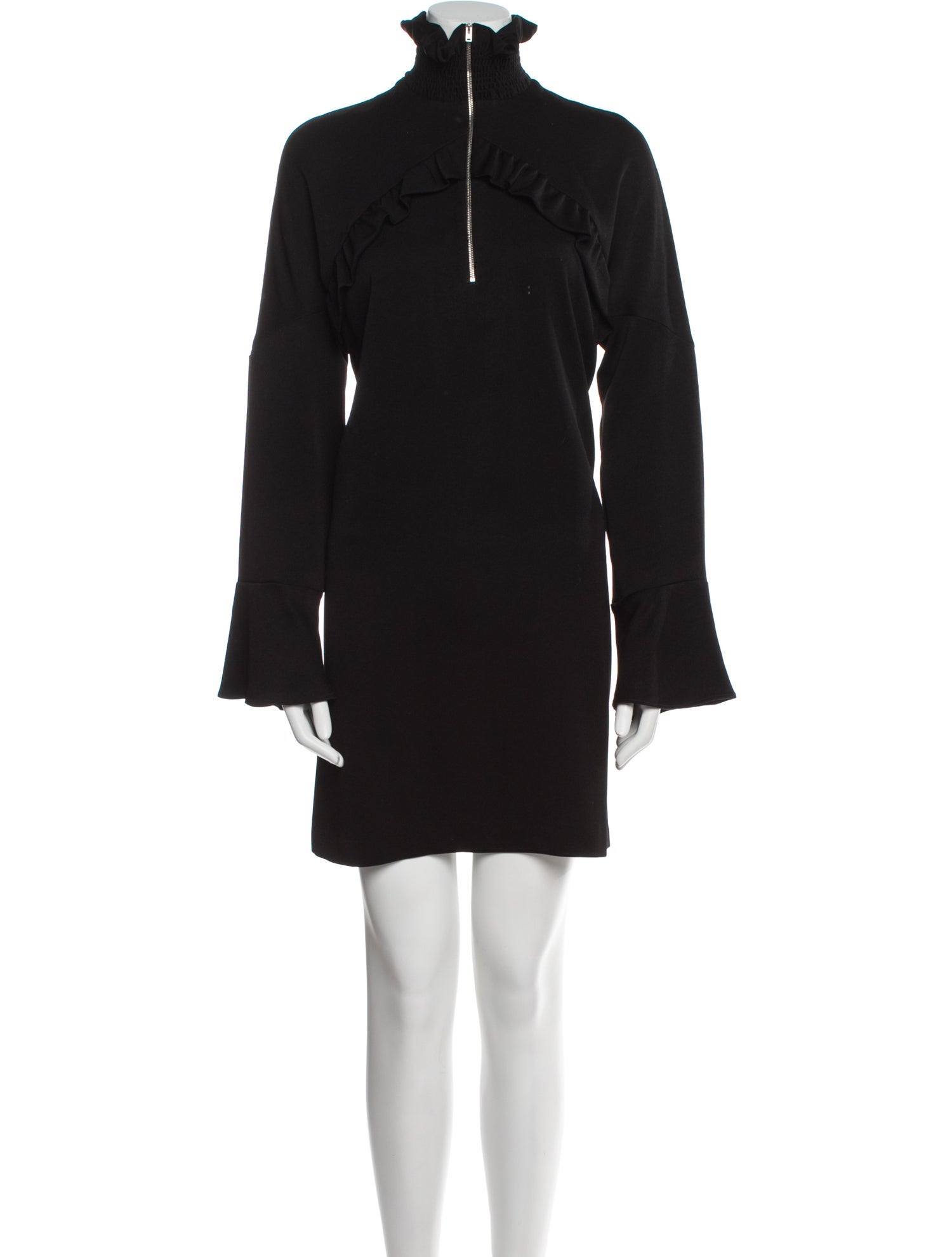 Iro Turtleneck Mini Dress