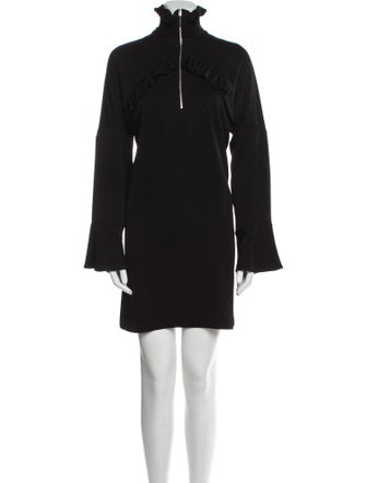 Iro Turtleneck Mini Dress