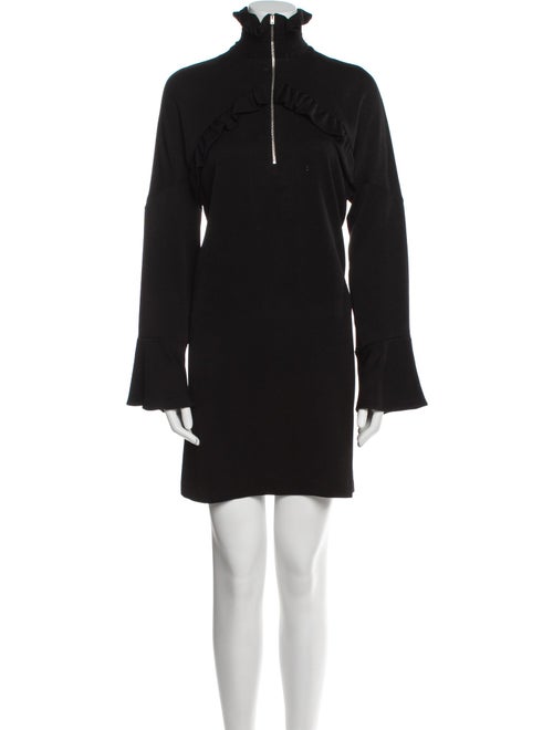 Iro Turtleneck Mini Dress