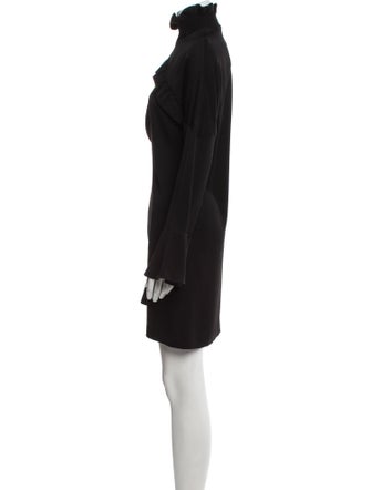 Iro Turtleneck Mini Dress
