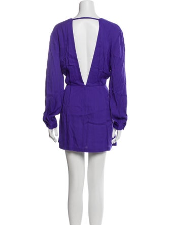 Iro Crew Neck Mini Dress