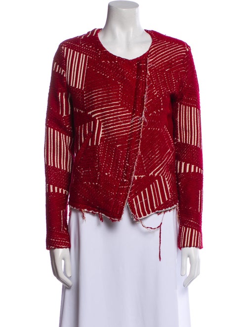 Iro Printed Evening Jacket