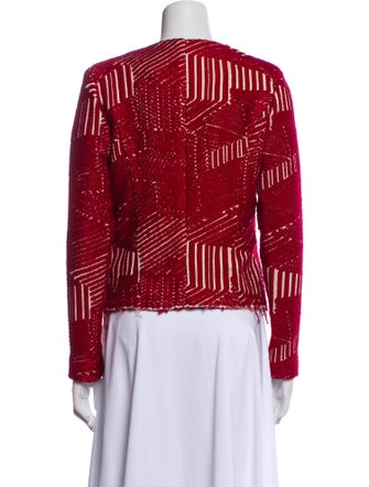 Iro Printed Evening Jacket