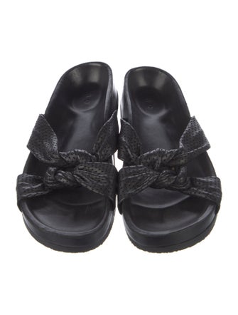 Iro Leather Slides