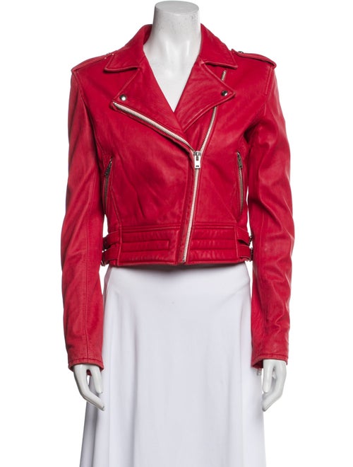 Iro Lamb Leather Biker Jacket