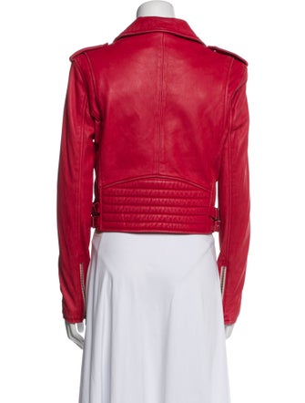 Iro Lamb Leather Biker Jacket