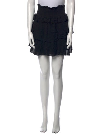 Iro Ruffle Embellishment Knee-Length Skirt