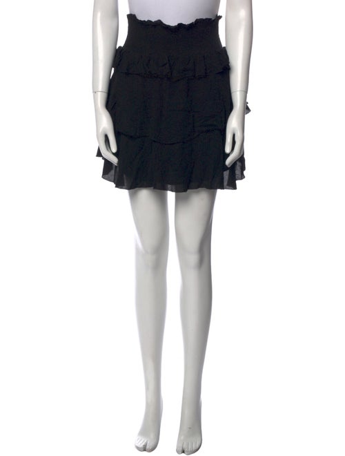 Iro Ruffle Embellishment Knee-Length Skirt