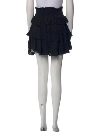 Iro Ruffle Embellishment Knee-Length Skirt