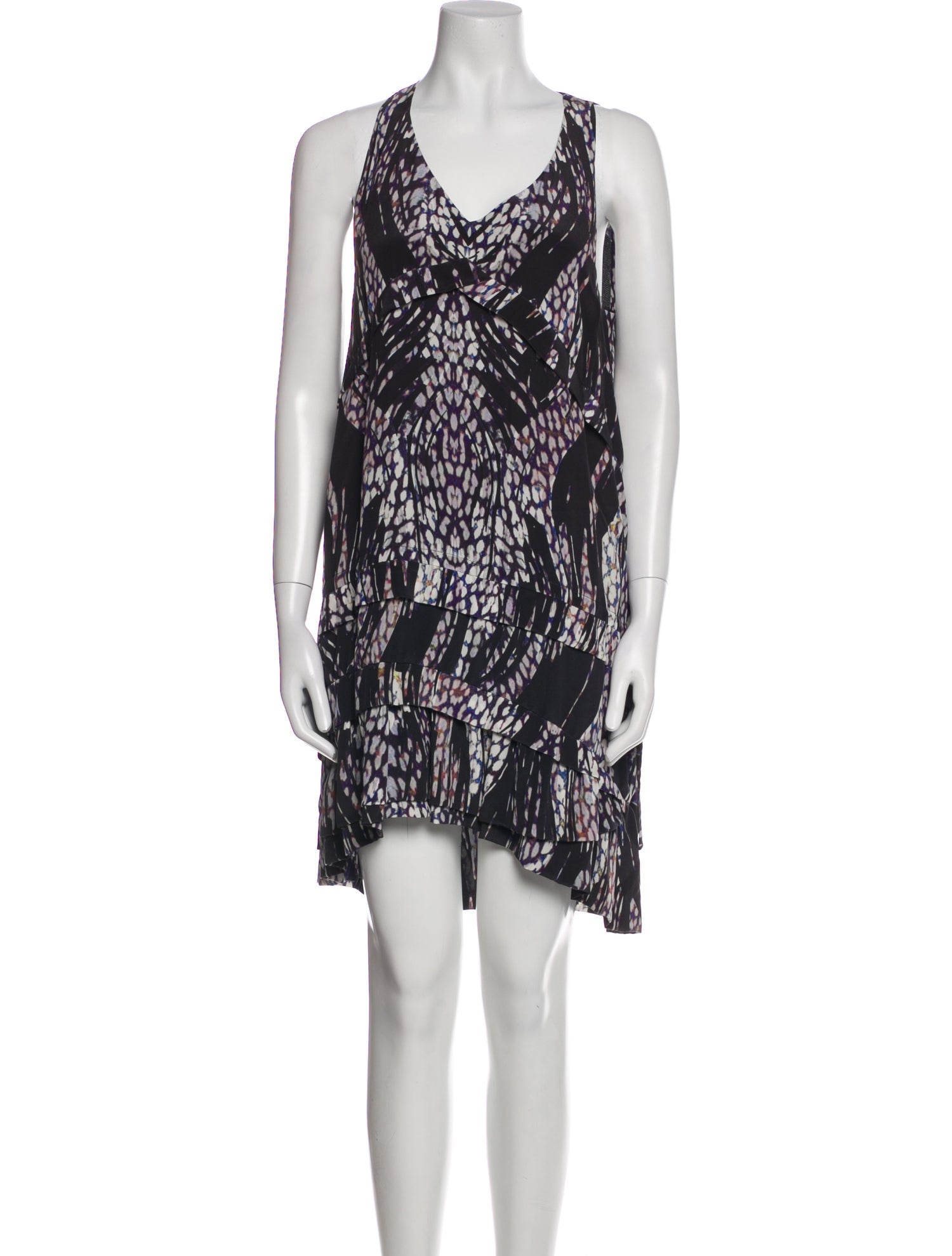 Iro Silk Knee-Length Dress