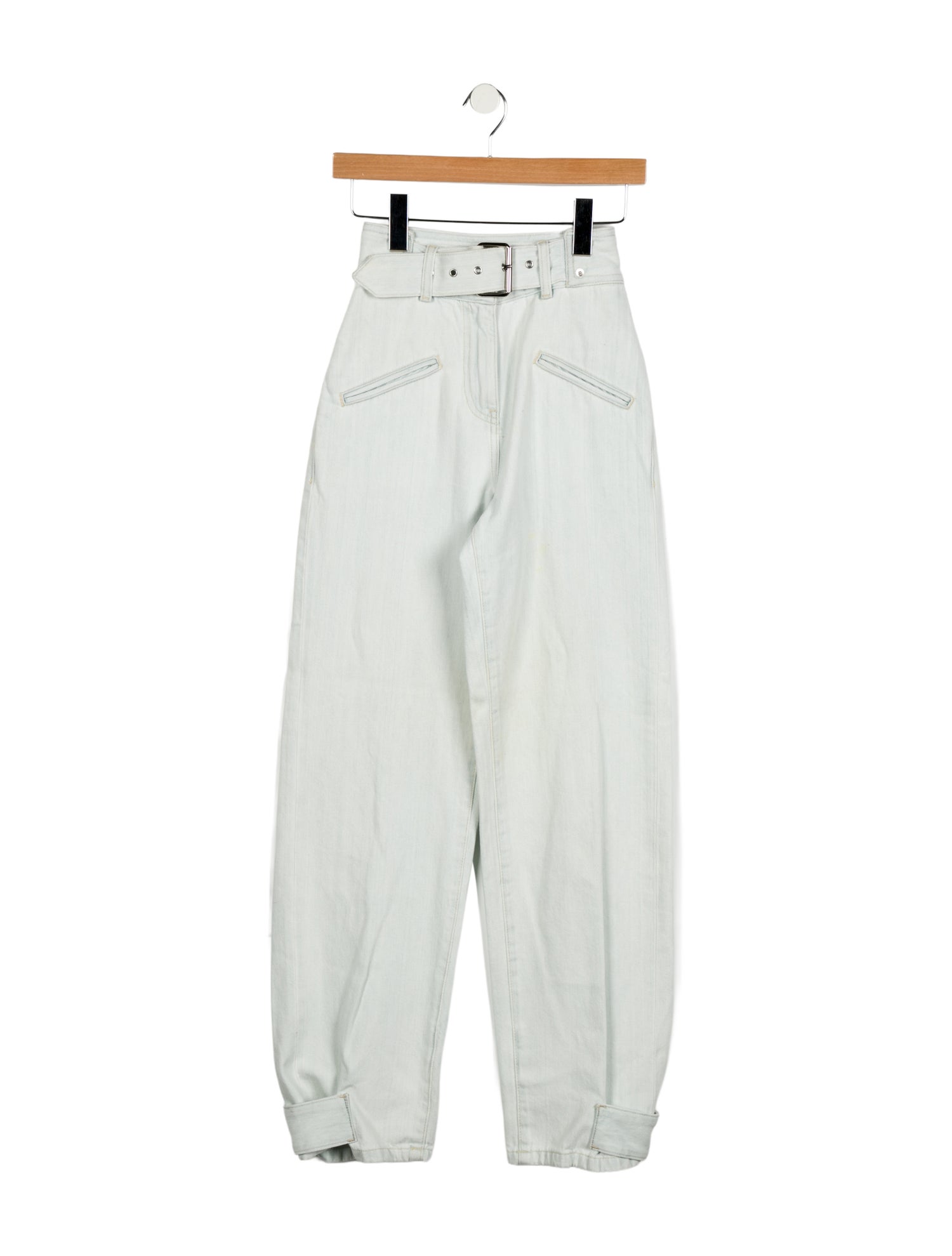 Iro High-Rise Straight Leg Jeans