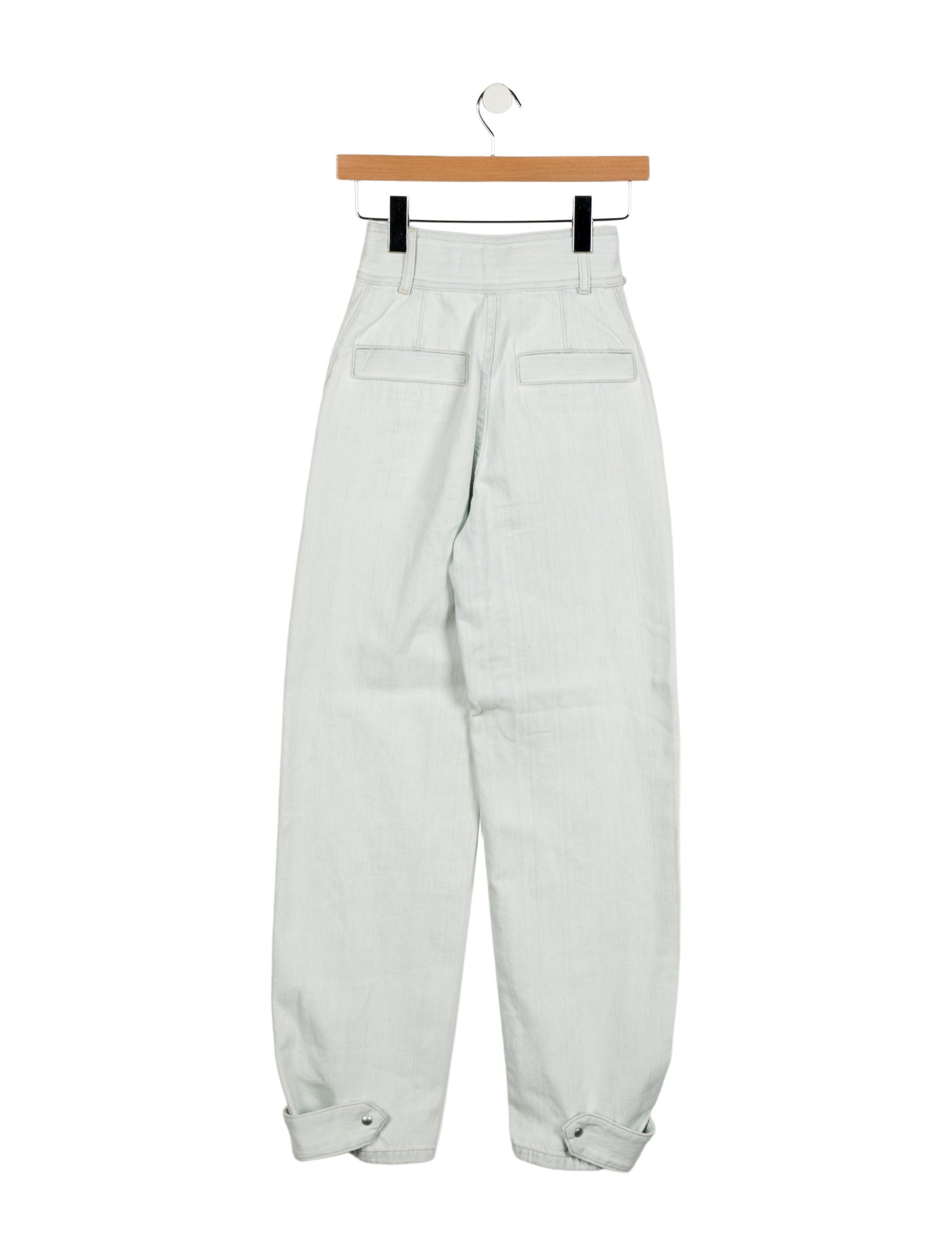 Iro High-Rise Straight Leg Jeans