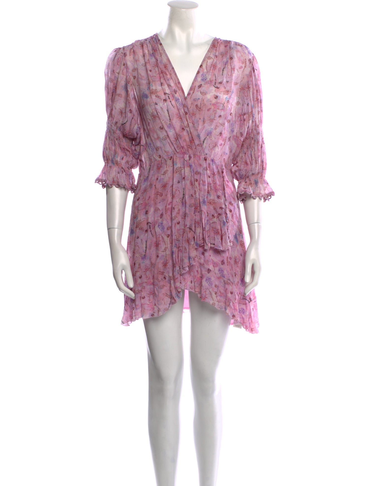 Iro Floral Print Mini Dress