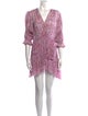 Iro Floral Print Mini Dress