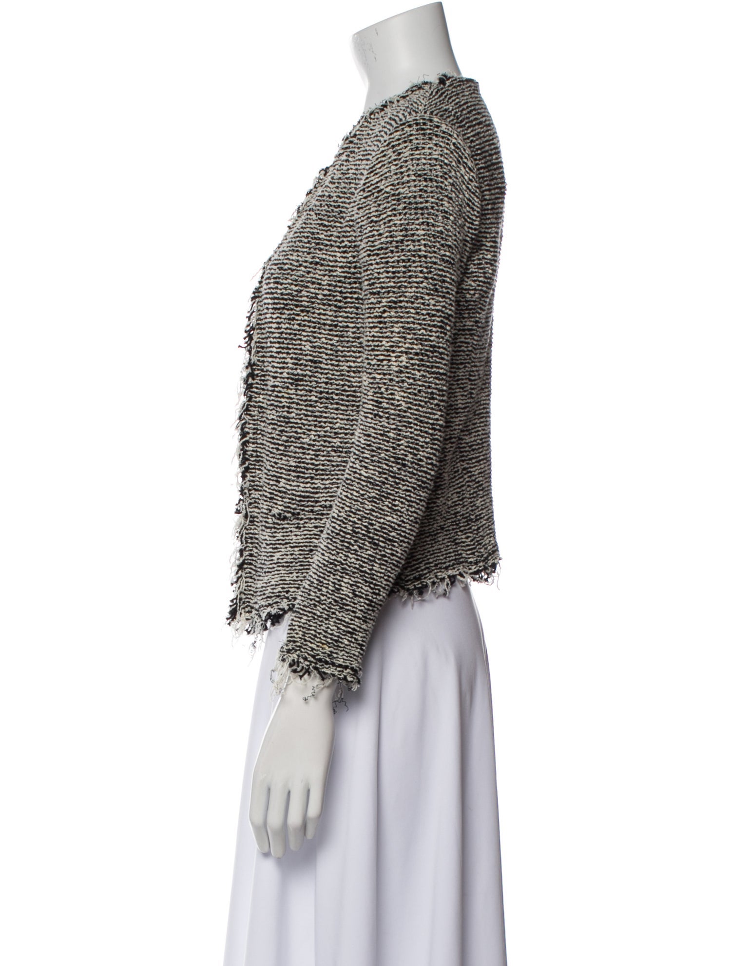 Iro Tweed Pattern Evening Jacket