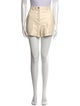 Iro Lamb Leather Mini Shorts