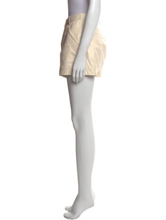 Iro Lamb Leather Mini Shorts