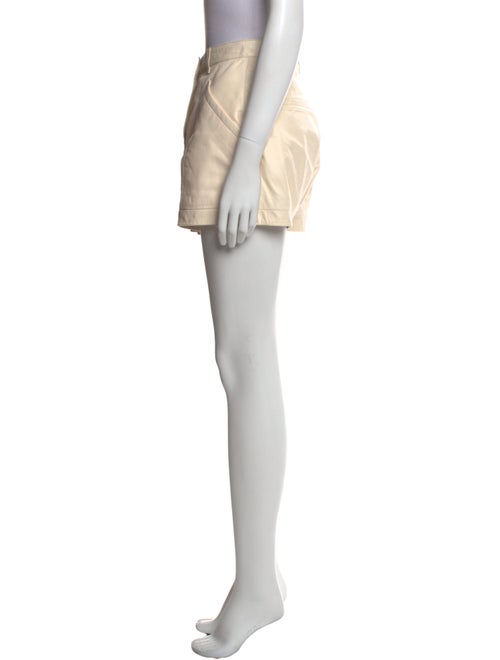 Iro Lamb Leather Mini Shorts
