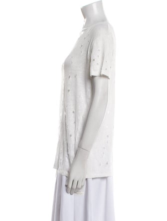 Iro Scoop Neck Short Sleeve T-Shirt