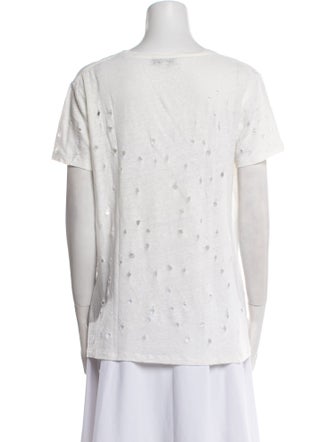 Iro Scoop Neck Short Sleeve T-Shirt