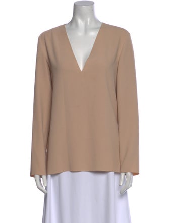 Iro V-Neck Long Sleeve Blouse