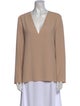 Iro V-Neck Long Sleeve Blouse