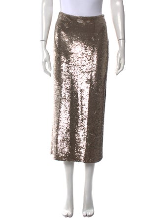 Iro Sequin Embellishments Midi Length Skirt