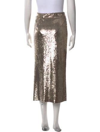 Iro Sequin Embellishments Midi Length Skirt