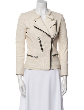 Iro Lamb Leather Biker Jacket