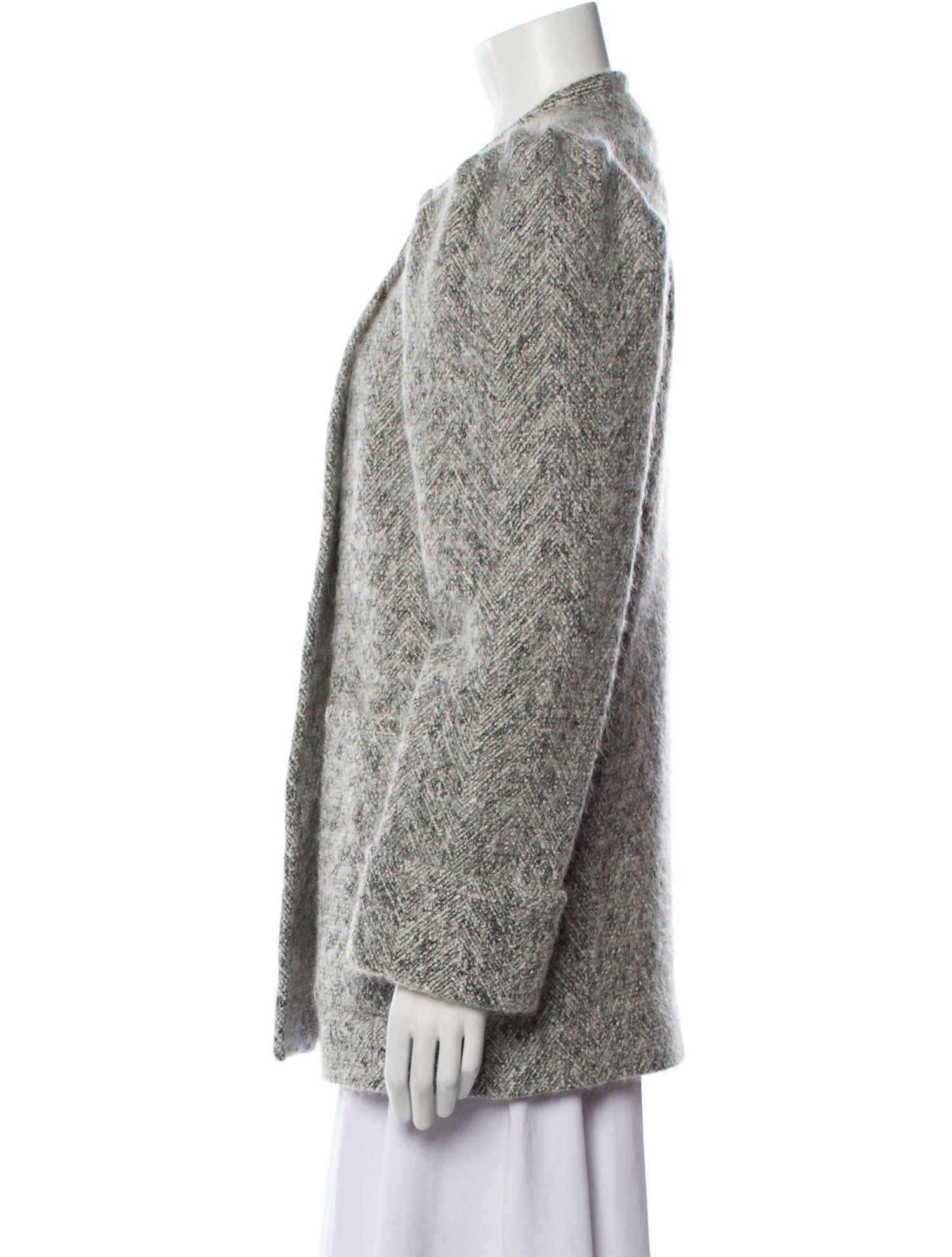 Iro Mohair Printed Evening Jacket