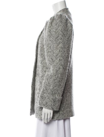 Iro Mohair Printed Evening Jacket