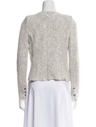 Iro Tweed Pattern Evening Jacket