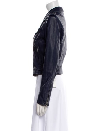 Iro Lamb Leather Biker Jacket
