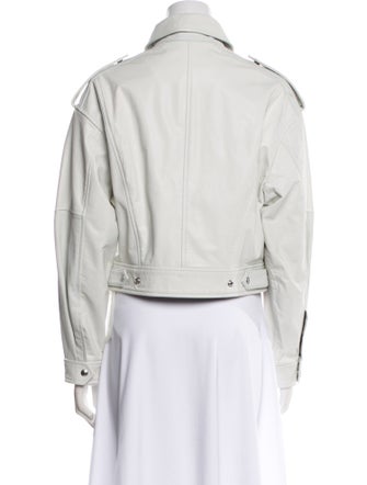 Iro Koabe Lamb Leather Denim Jacket