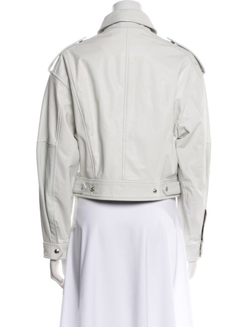 Iro Koabe Lamb Leather Denim Jacket