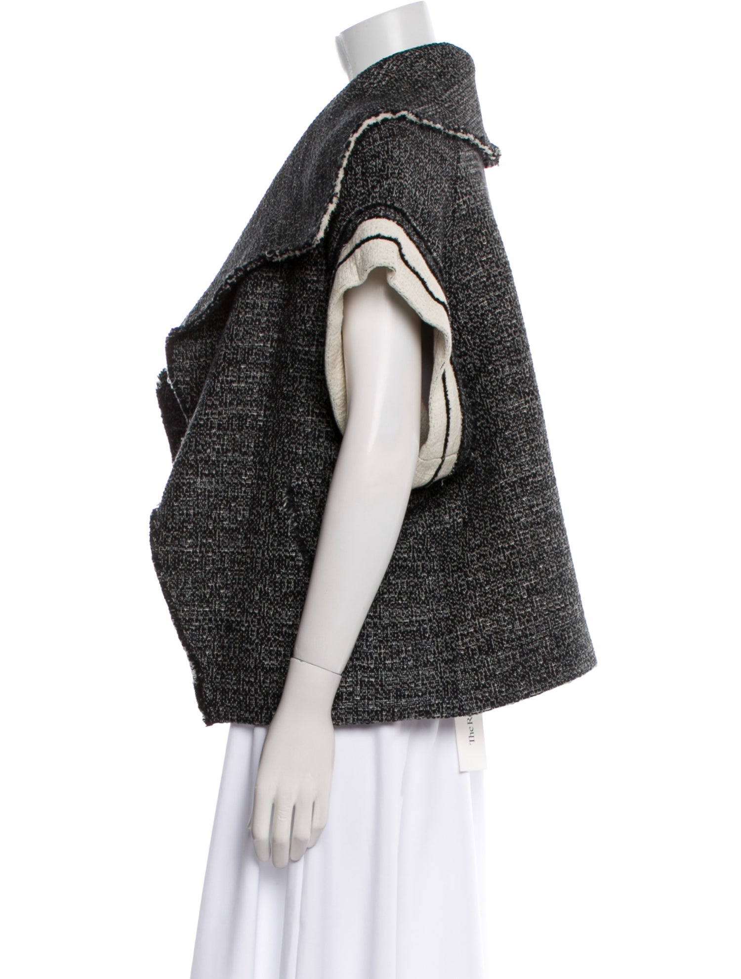 Iro Helian Colorblock Pattern Vest