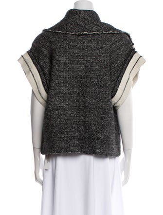 Iro Helian Colorblock Pattern Vest