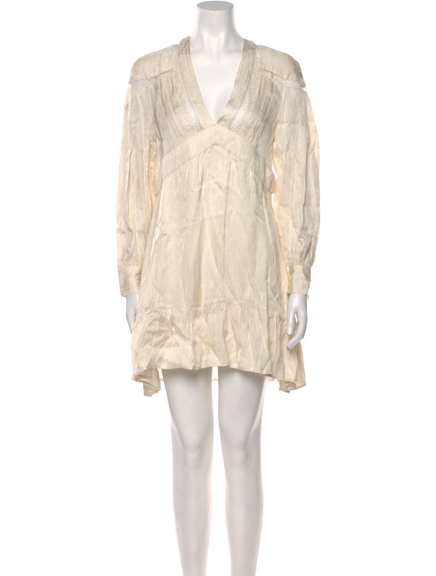 Iro V-Neck Mini Dress